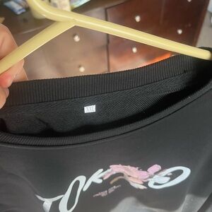 Black Graphic Sweatshirt XXL